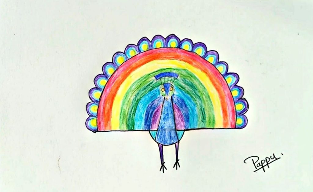 Delightfull peacock