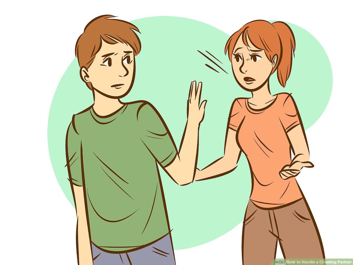 How to handle a cheating partner